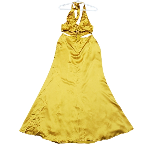 Reformation Nerida Silk Dress Size 2 - Picture 3 of 15